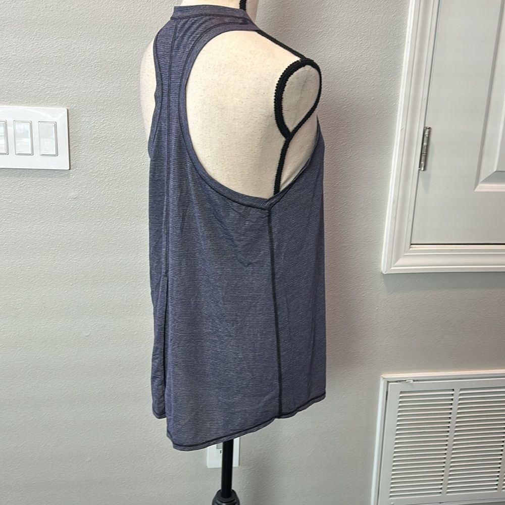 Lululemon Cool Racerback Blue Tank Top Size 8 - Picture 8 of 10